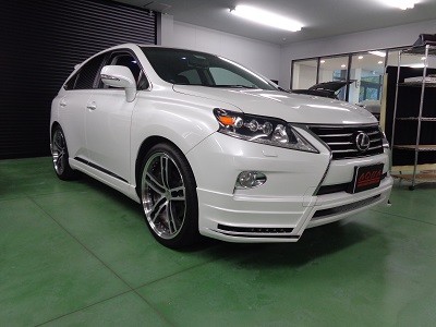 レクサスＲＸ　大阪府　シフトＬＥＤ・ドリンクホルダーＬＥＤ