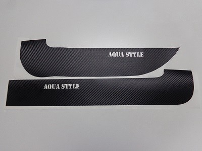 タント　ドアパネル傷防止シート　ＡＱＵＡＳＴＹＬＥロゴ