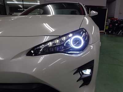 ８６後期　イカリング加工
