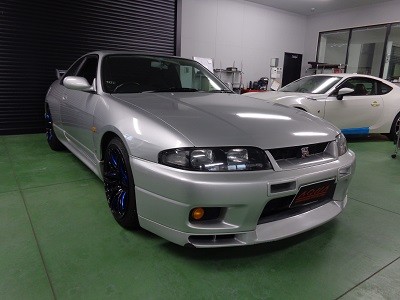 ３３ＧＴＲセキュリティ取付