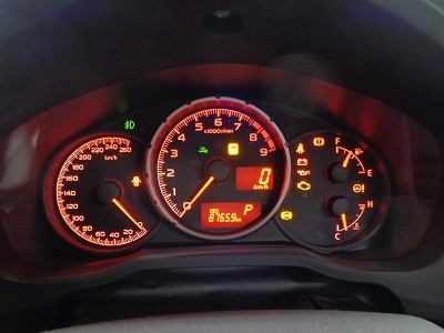 ＢＲＺ　メーターＬＥＤ打ち替え前
