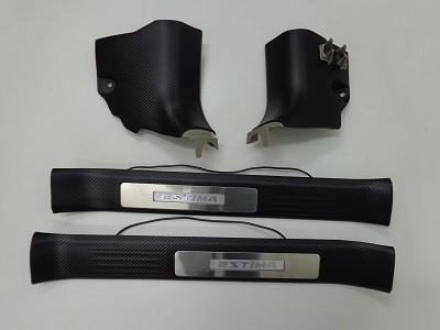 エスティマ　カーボンシート施工後