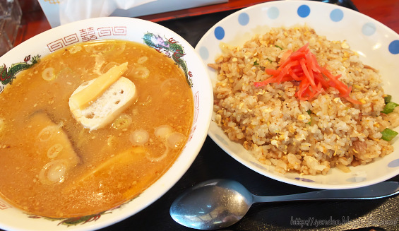 みそラーメン+チャーハン P5220014