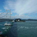 Photos: 大鳴門橋。良い天気。福良ですだち酢と淡路島玉葱とジェラートを買い...