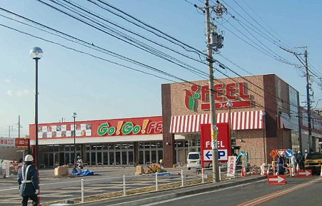 GO! GO!フィール岩塚店 平成23年4月開店予定で外観完成-230327-1