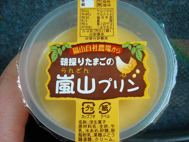 嵐山プリン