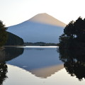 田貫湖からの逆さ富士
