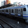 JR東日本横浜支社E217系(師走の津田沼駅にて)