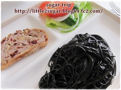 いかすみパスタ1