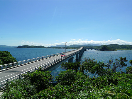 角島大橋(5)角島側から見る