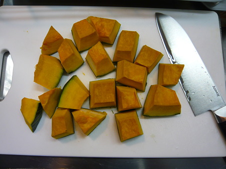南瓜と煮干の煮物 004