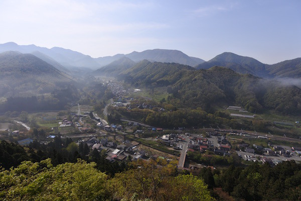 五大堂からの眺め