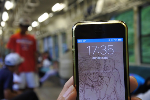 大館から弘前への移動中は頻繁に圏外になる