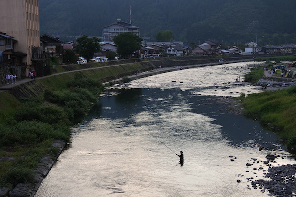 鮎釣り名人？