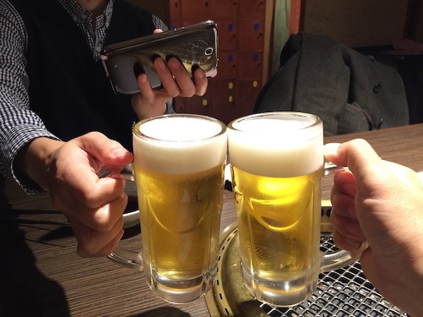 RS++さんと一緒に乾杯！
