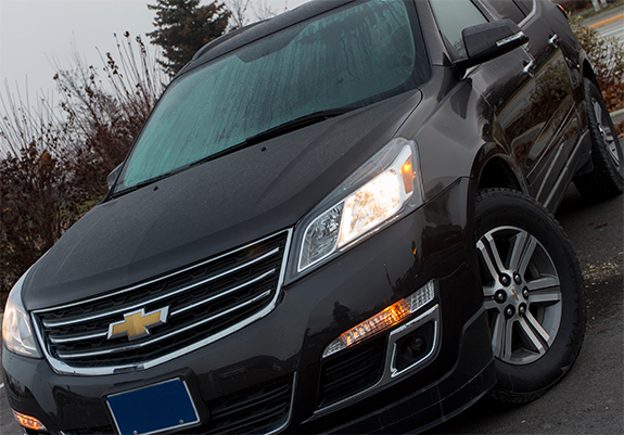 Chevrolet Traverse (シボレー・トラバース) LT 2016 フロント・クローズアップ