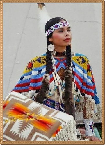 Beautiful American Indian girl(1)