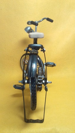 現品限り 金属製 自転車 置物 模型
